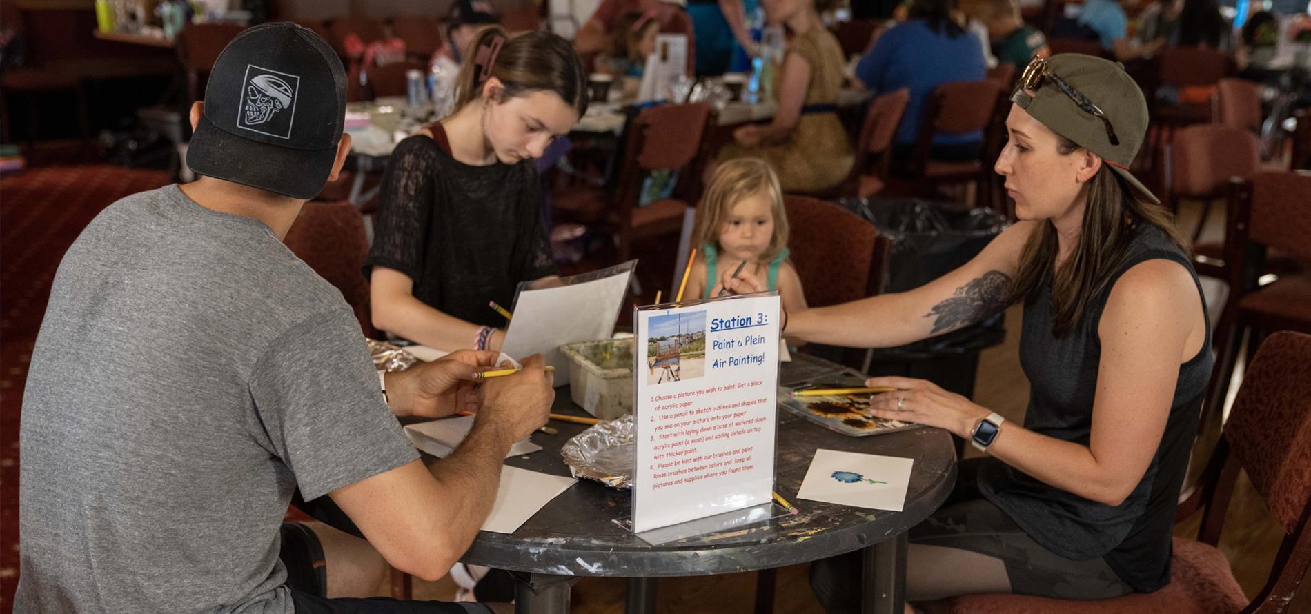 Kids Art Stations