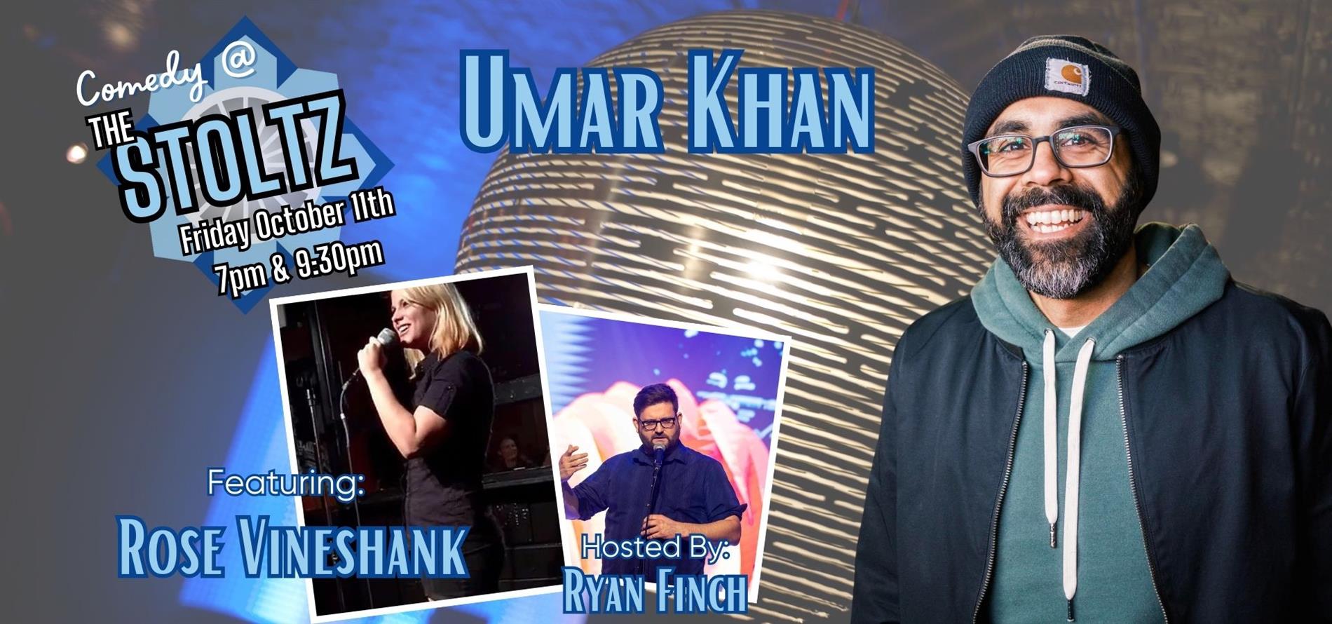 Comedy @ the Stoltz with Umar Khan