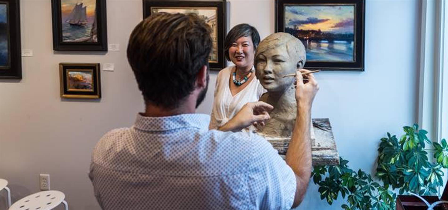 Rick Casali Sculpture Demonstration