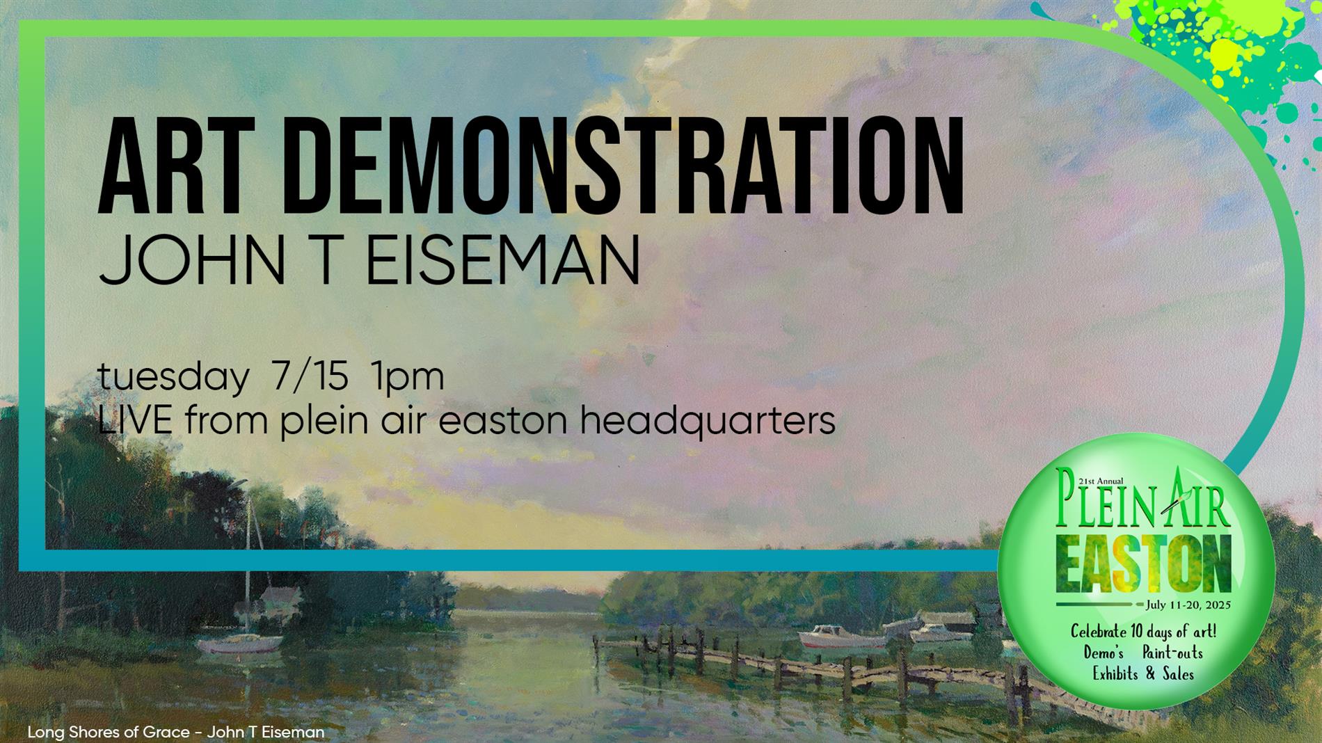 John T Eiseman Demonstration