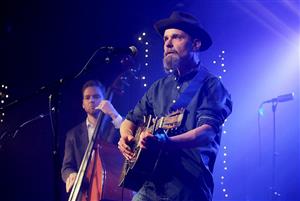Mark Harrison with Charles Benfield