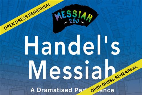 Messiah 250 Open Dress Rehearsal