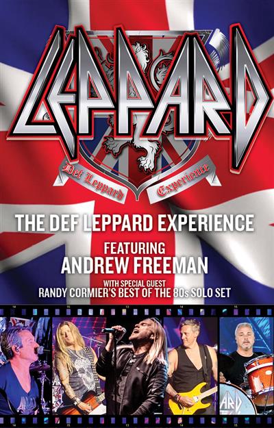 Leppard: The Def Leppard Experience feat. Andrew Freeman with Special Guest Randy Cormier