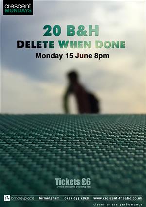 20 B&H - Delete When Done 20 B&H - Delete When Done