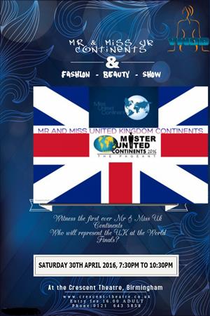 Mr & Miss UK Continents 2016 Mr & Miss UK Continents 2016