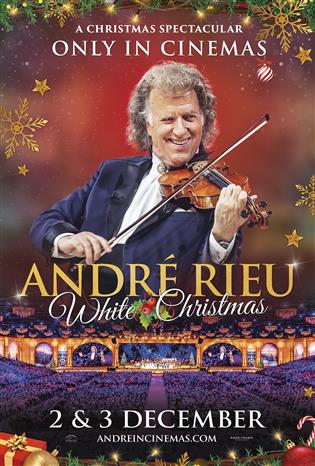 Poster for André Rieu's White Christmas