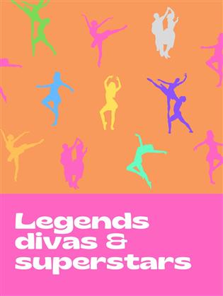 Poster for Time to Shine presents Divas, Legends & Superstars