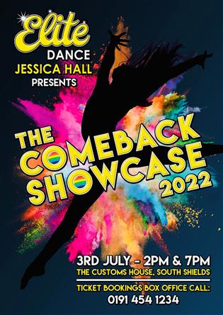 Elite Dance Jessica Hall presents The Comeback Showcase 2022