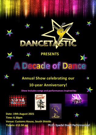 Dancetastic presents 10 YEARS ON