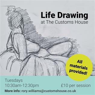 Poster for Weekly Life Drawing
