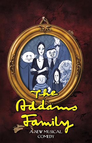 Poster for TCH Summer School present The Addams Family