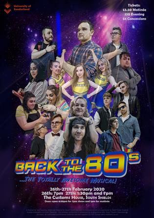 University of Sunderland Presents Back to the 80s
