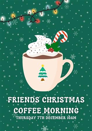 Poster for Friends of The Customs House - Christmas Coffee Morning