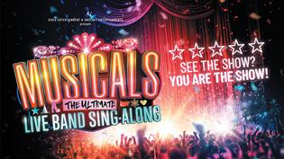 Poster for Musicals - The Ultimate Live Band Singalong