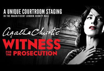 Promotional image of West End Theatre Trip to Witness for the Prosecution at County Hall