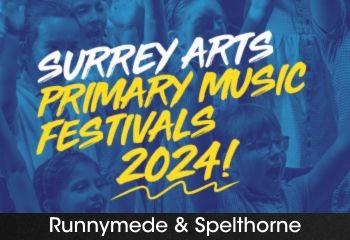 Promotional image of Surrey Arts Primary Schools Music Festival - Runnymede & Spelthorne