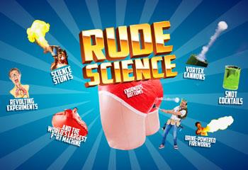 Promotional image of Rude Science 