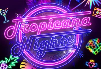 Promotional image of Tropicana Nights - The Ultimate 80s Party Night 2024