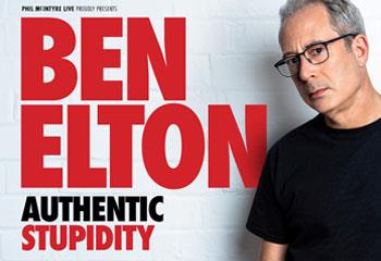 Promotional image of Ben Elton: Authentic Stupidity