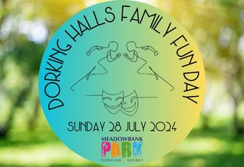Promotional image of Dorking Halls Family Fun Day