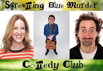Promotional image of Plays In The Park - Screaming Blue Murder Comedy Club