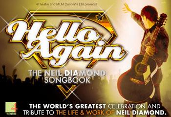 Promotional image of Hello Again - The Neil Diamond Songbook