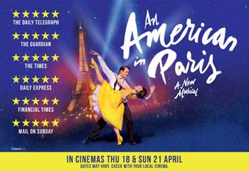Promotional image of An American In Paris - The Musical Encore Screening