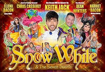 Promotional image of Christmas Pantomime 2023 - Snow White & The Seven Dwarfs