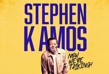 Promotional image of Stephen K Amos: Now We’re Talking!