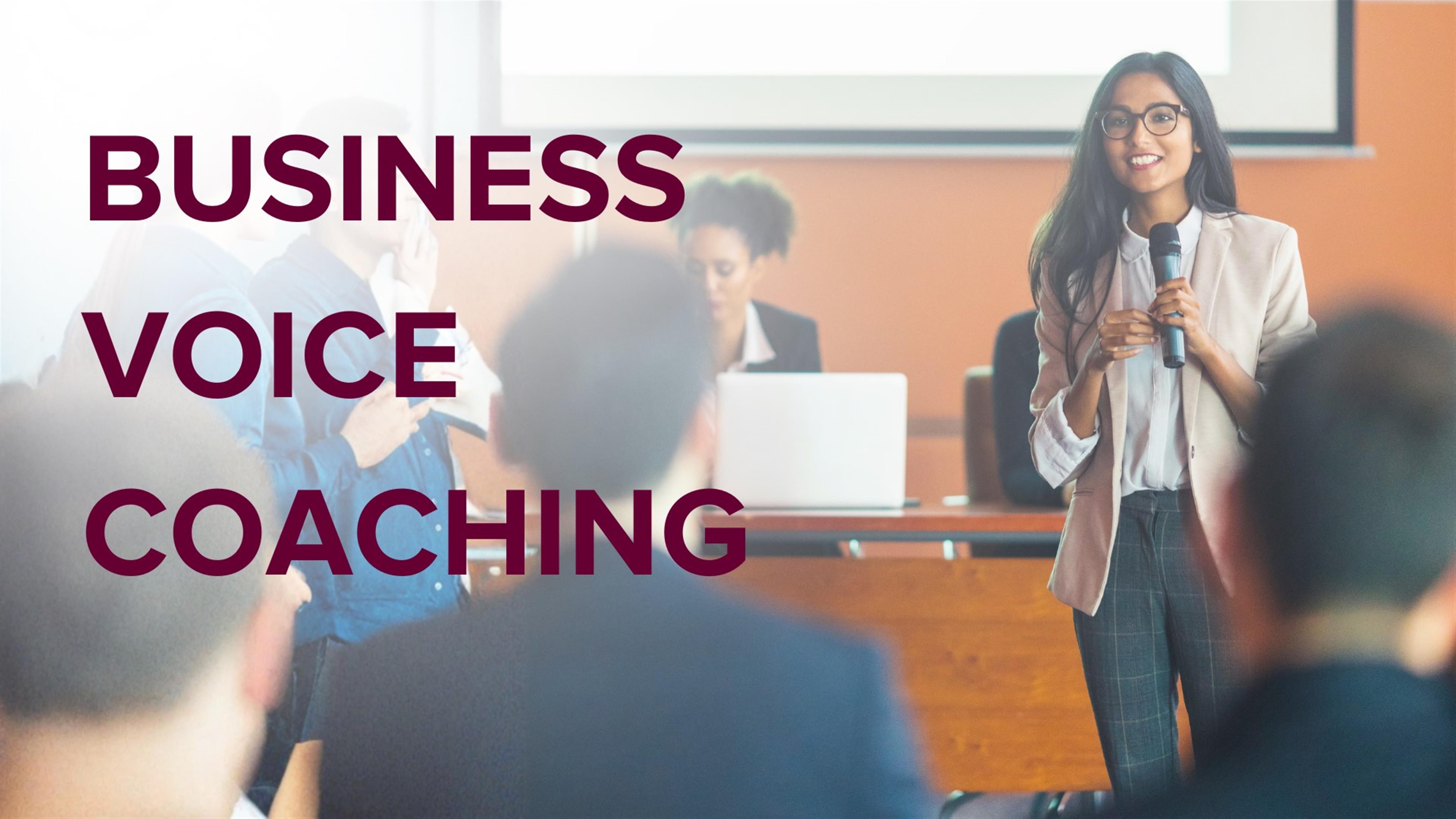 GSA in Business: Voice Coaching