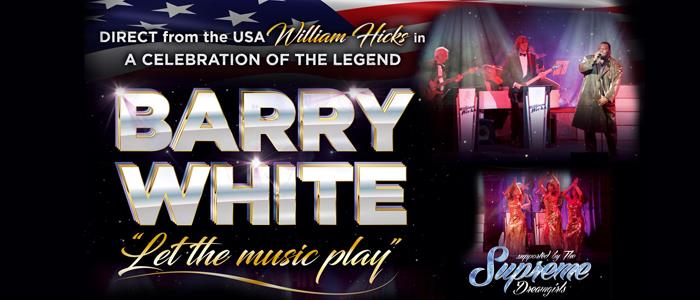 Direct from the USA – The Ultimate Barry White Revue