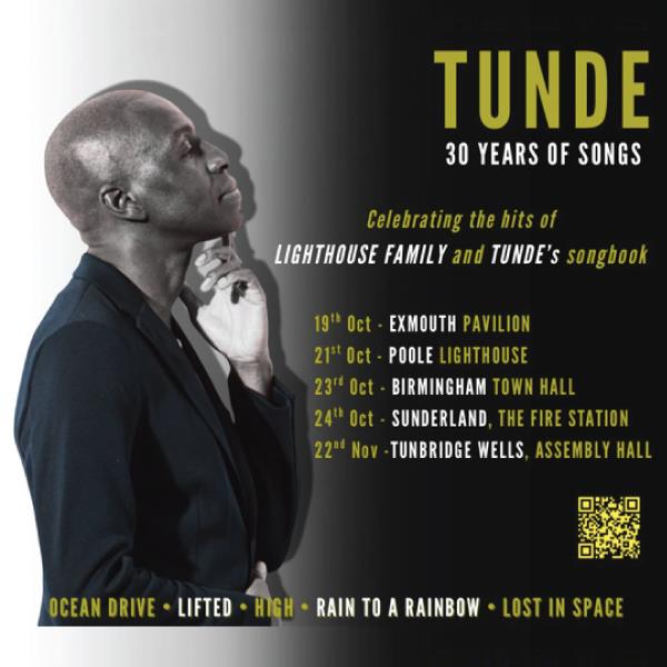 Tunde 30 Years of Songs Celebrating The Hits of Lighthouse Family and Tunde