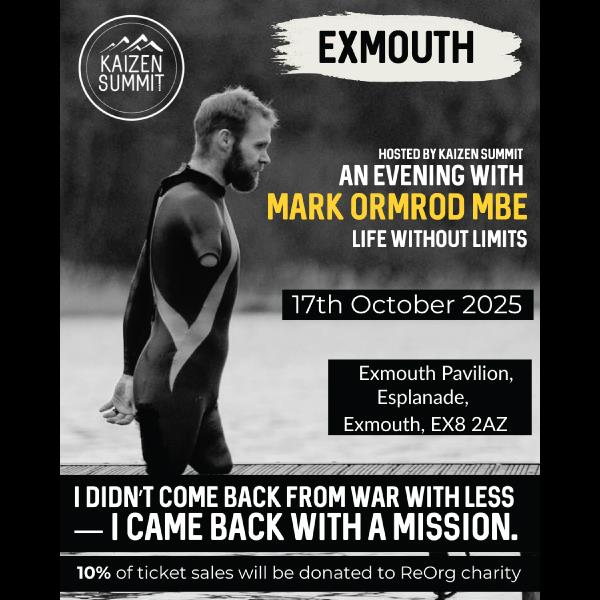 An Evening with Mark Ormrod MBE Life Without Limits