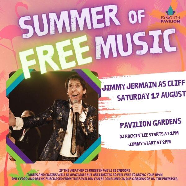 FREE EVENTS - Jimmy Jemain as Cliff Richard