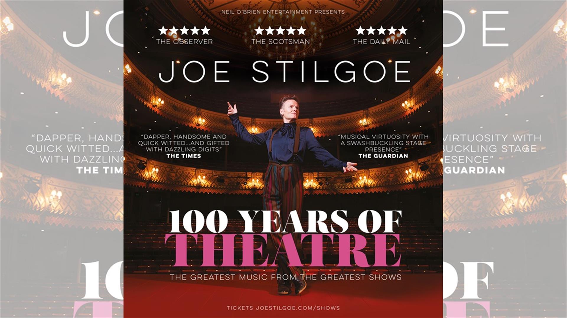 Joe Stilgoe: 100 Years Of Theatre - Lowther Pavilion