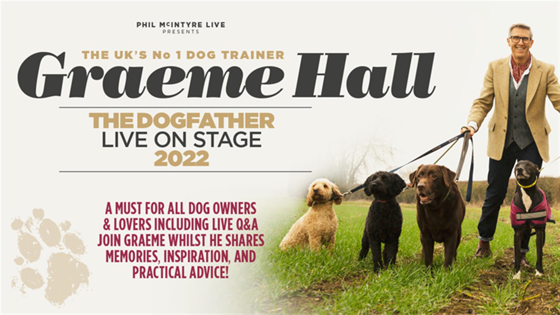 Graeme Hall – The Dogfather Live - Lowther Pavilion