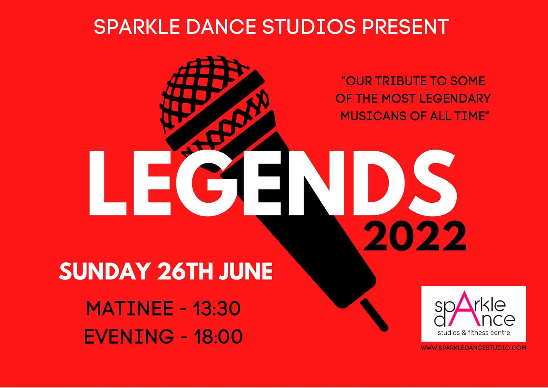 Sparkle Dance Studio – Legends 2022 - Lowther Pavilion