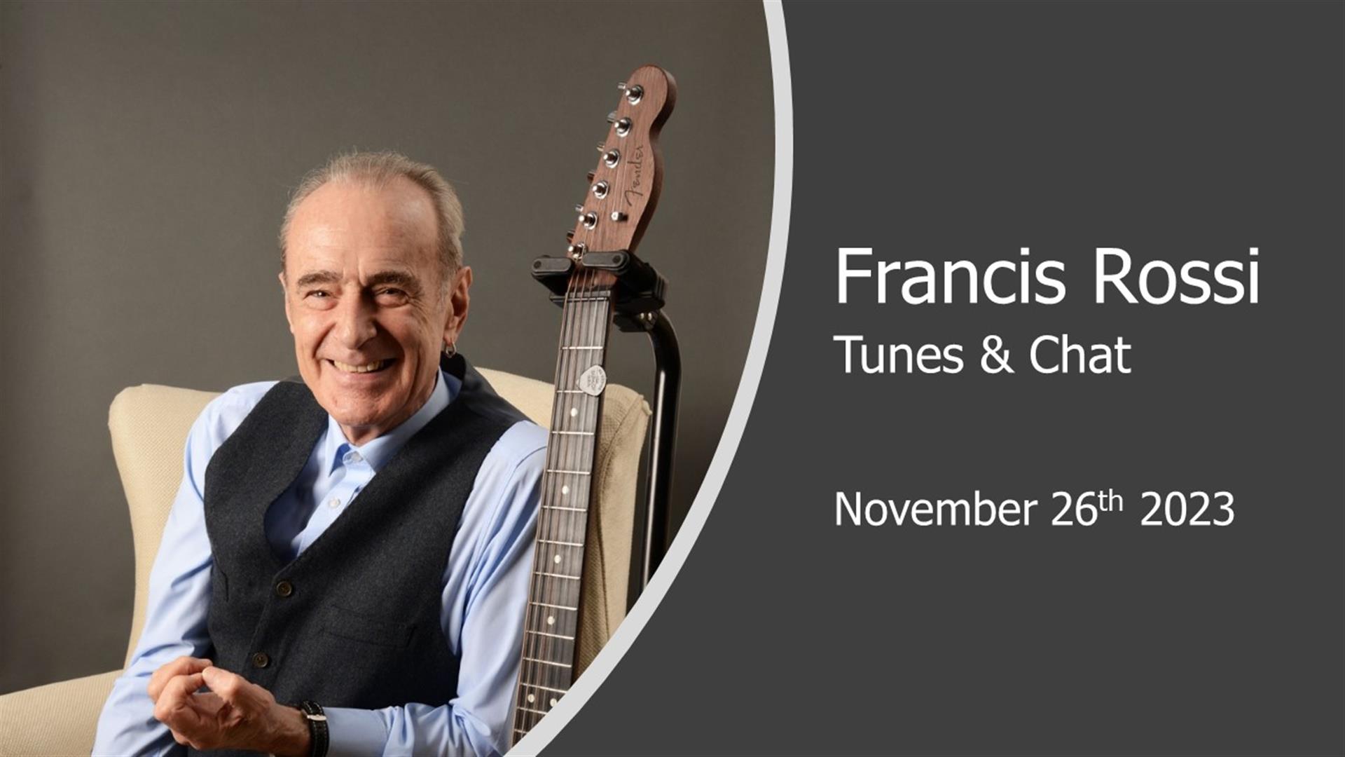 Francis Rossi – Tunes & Chat - Lowther Pavilion