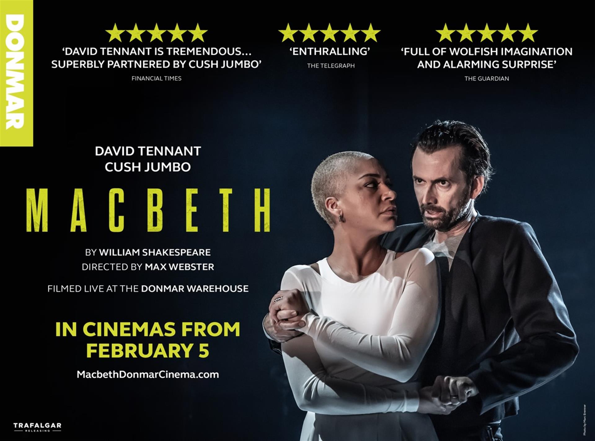 Macbeth: David Tennant & Cush Jumbo (12A) - Lowther Pavilion