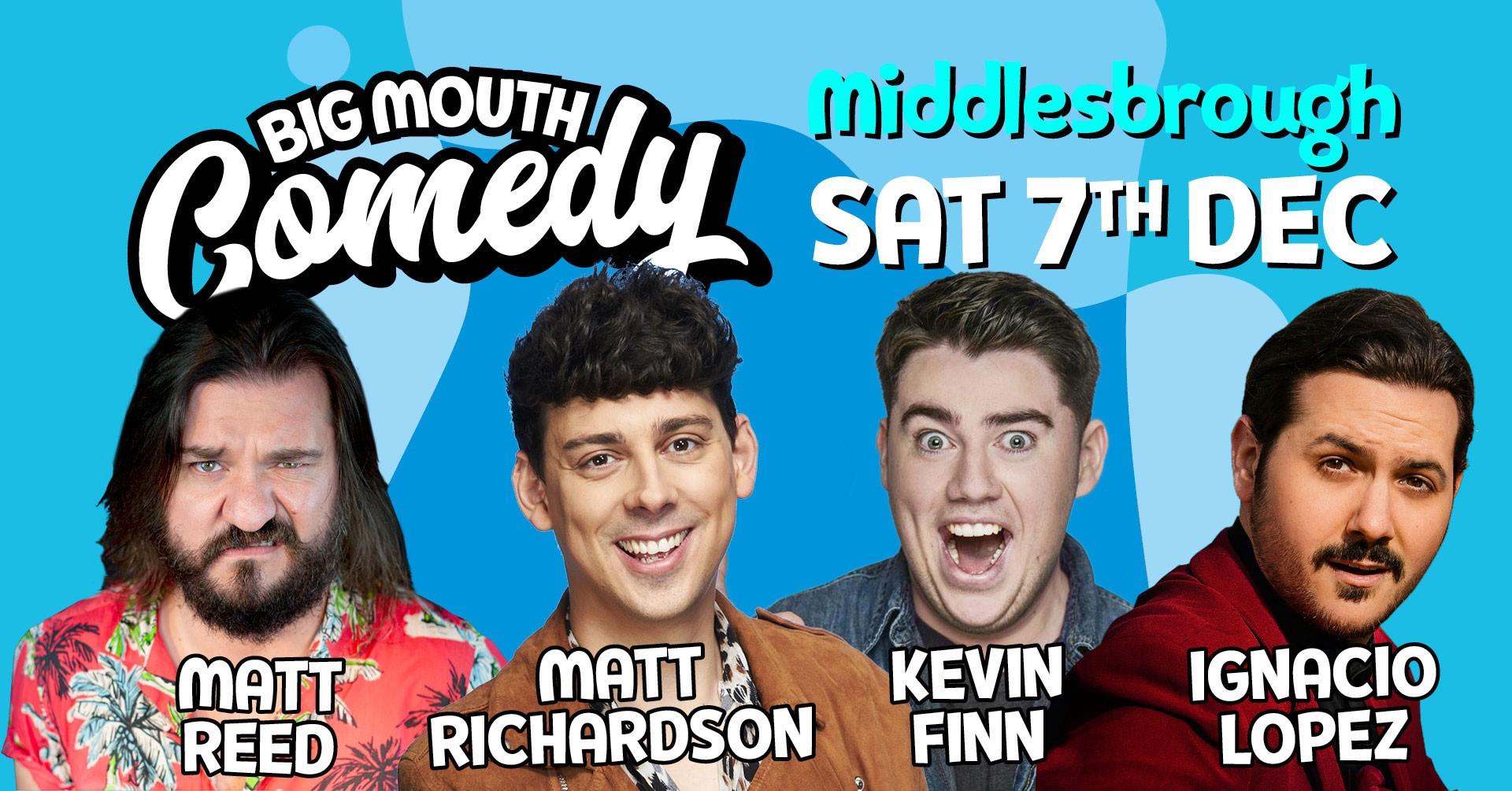 Poster image for Big Mouth Comedy Club - December #1