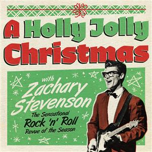 guitar player in Christmas theme