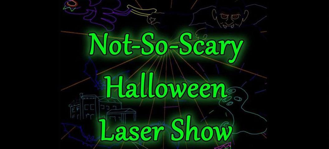 Not-So-Scary Halloween Laser Show