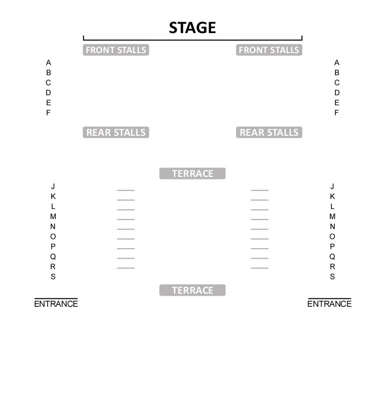 Javascript is required in order to properly display the seating plan ...