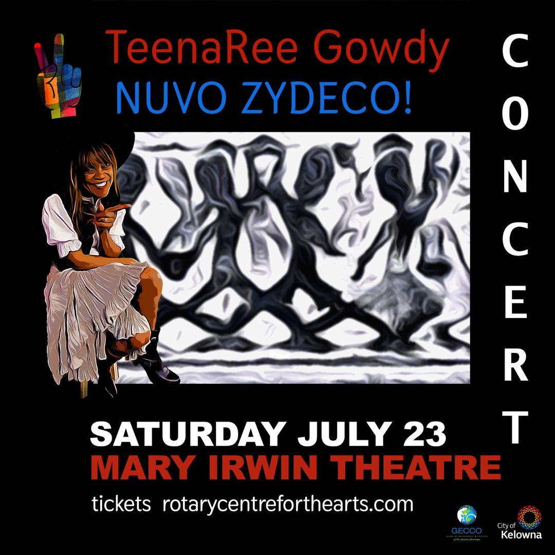 TeenaRee Gowdy Nuvo Zydeco Concert 