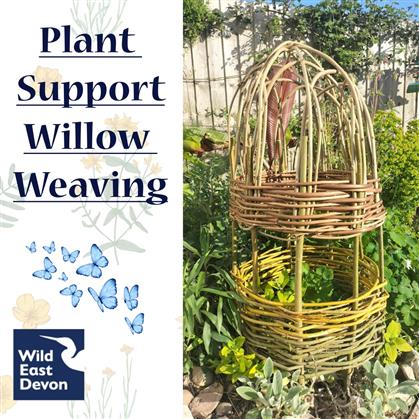 Flyer for Plant Support Willow Weaving