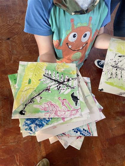 Flyer for Free Family Printing Workshop