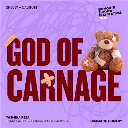 Promotional image for God of Carnage 2024