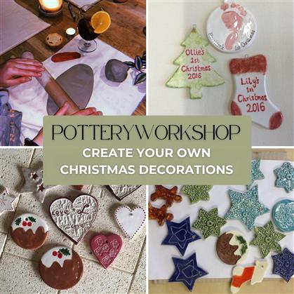 Flyer for Making Ceramic Christmas Decorations