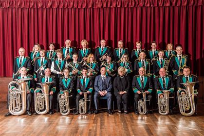 Flyer for Sidmouth Town Band Concert