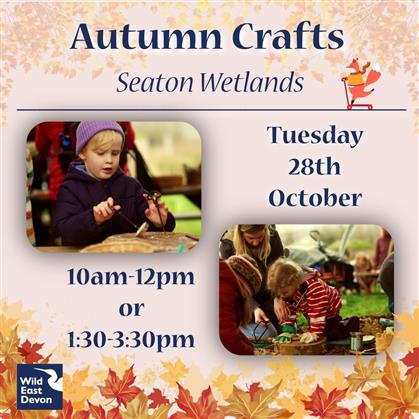 Flyer for Autumn Crafts